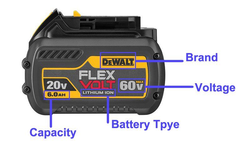 tool battery characteristics